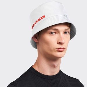 Prada Technical Fabric Bucket Hat